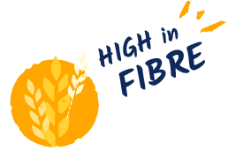 High in fibre